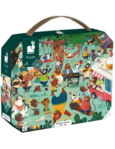 PUZZLE FAMILIA DE OSOS 54 pzas